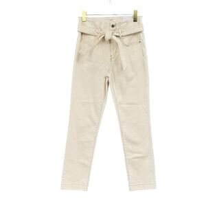 WHBM White House Black Market NWT The Slim Crop Cream Denim High Rise Jeans